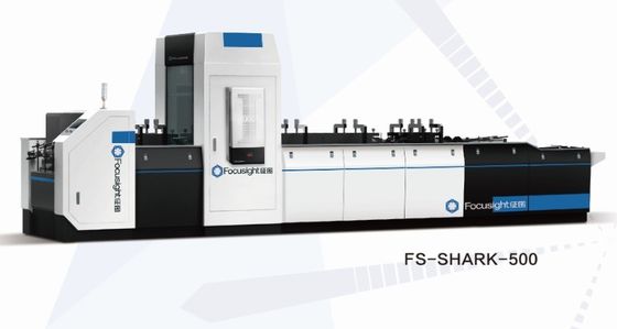 FS-SHARK-500 Dengan Sistem Penolakan Kembar Mesin Cetak Karton FMCG